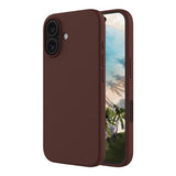 Rvelon iPhone 17 -silikonikuori MagSafella, ruskea