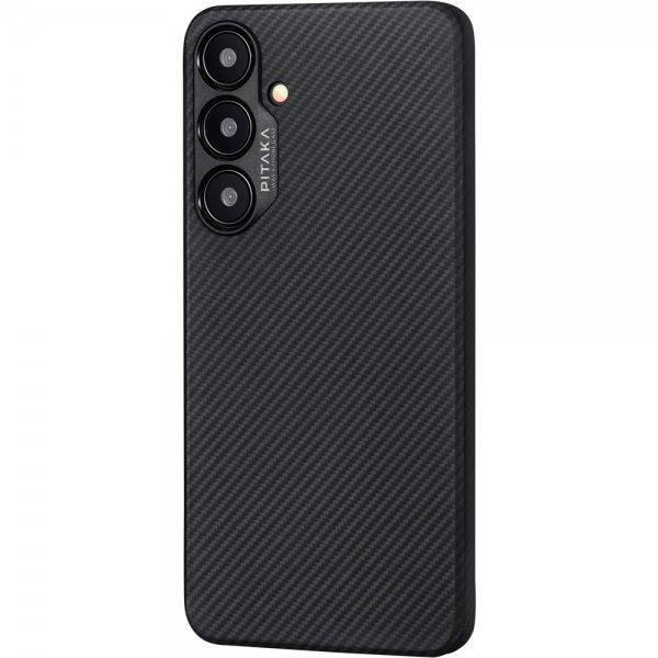 Pitaka Samsung Galaxy S24 Plus Suojakuori MagEZ Case 4 Musta/Harmaa Twill