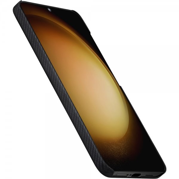 Pitaka Samsung Galaxy S24 Plus Suojakuori MagEZ Case 4 Musta/Harmaa Twill
