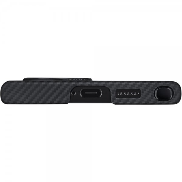 Pitaka Samsung Galaxy S24 Ultra Kuori MagEZ Case 4 Musta/Harmaa Twill