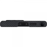 Pitaka Samsung Galaxy S24 Ultra Kuori MagEZ Case 4 Musta/Harmaa Twill