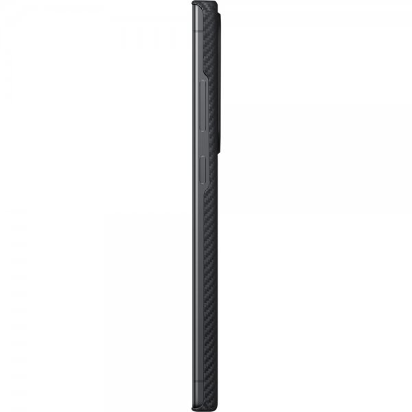 Pitaka Samsung Galaxy S24 Ultra Kuori MagEZ Case 4 Musta/Harmaa Twill