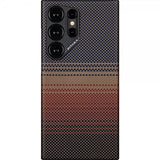 Pitaka Samsung Galaxy S24 Ultra kuori MagEZ Case 4 Sunset