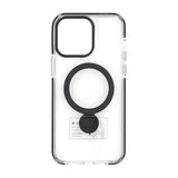 iPhone 14 Pro Max Kuori Sormusteline MagSafe Musta