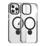 iPhone 15 Pro Max Kuori Sormusteline MagSafe Musta