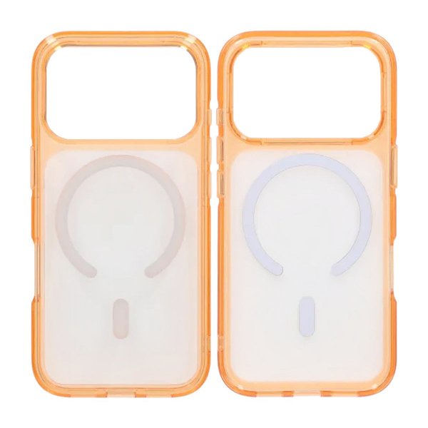 iPhone 17 Pro Max Kuori TPU MagSafe Oranssi