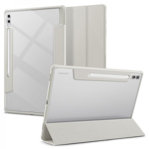 Spigen Samsung Galaxy Tab S8 Ultra/S9 Ultra/S10 Ultra Ultra Hybrid Pro -suojakuori, harmaa