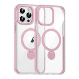 iPhone 15 Pro Max Kuori Sormusteline MagSafe Pinkki