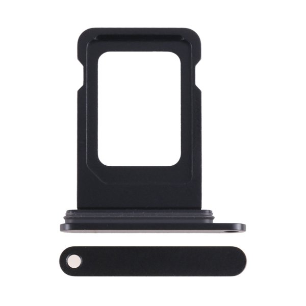 iPhone 15 Pro ja 15 Pro Max SIM-korttipidike – musta