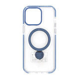 iPhone 15 Pro Kuori Rengasjalusta MagSafe Sininen