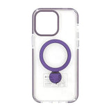 iPhone 15 Pro Max Kuori Sormusteline MagSafe Violetti