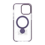 iPhone 15 Pro -kuori rengastelineellä MagSafe, violetti