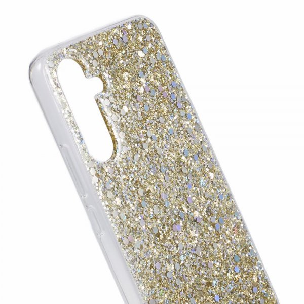 Nordic Covers Samsung Galaxy A55 Sparkle Series Citrine Gold -kuori