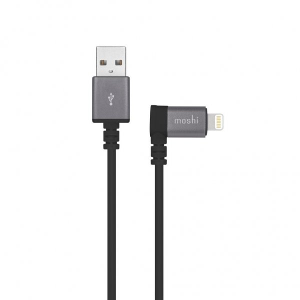Moshi Lightning–USB-kaapeli Kulmikas 1,5 m