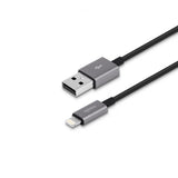 Moshi USB-Lightning-kaapeli, 1 m, musta