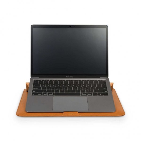 Moshi Muse 3-in-1 Slim Laptop Sleeve 13" Jet Black