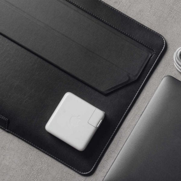 Moshi Muse 3-in-1 Slim Laptop Sleeve 13" Jet Black
