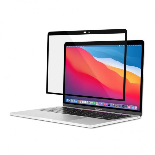 Moshi iVisor XT MacBook Air/Pro 13 -näytönsuoja, koko näyttö, musta