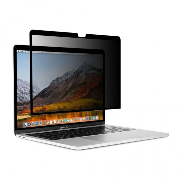 Moshi Umbra MacBook Air/Pro 13 -näytönsuoja Privacy Fullsize Musta