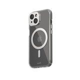 Moshi iPhone 15 -kuori iGlaze MagSafe Luna Silver