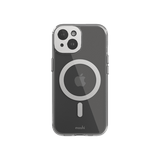 Moshi iPhone 15 -kuori iGlaze MagSafe Luna Silver