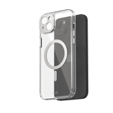 Moshi iPhone 15 Plus -suojakuori iGlaze MagSafe Luna Silver
