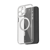 Moshi iPhone 15 Pro Max -suojakuori iGlaze MagSafe Luna Silver