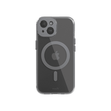 Moshi iPhone 15 -kuori iGlaze MagSafe, Meteorite Gray