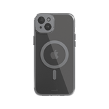 Moshi iPhone 15 Plus iGlaze MagSafe -suojakuori, Meteorite Grey