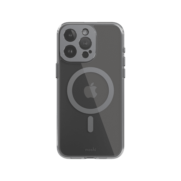 Moshi iPhone 15 Pro Max -suojakuori iGlaze MagSafe Meteorite Gray