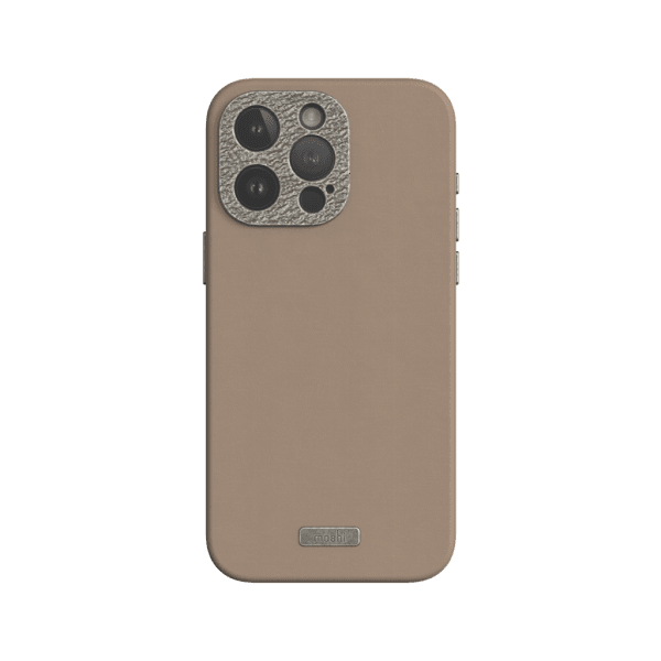 Moshi iPhone 15 Pro Max -suojakuori Napa MagSafe Woodsmoke Brown