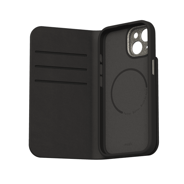 Moshi iPhone 15 Overture MagSafe Midnight Black -kotelo