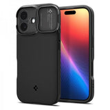 Spigen iPhone 17 -kuori Optik Armor MagFit Musta
