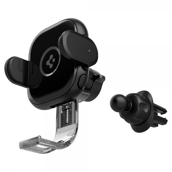 Spigen Autoteline OneTap Pro Air Vent Mount Charger 15W Musta