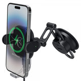 Spigen Autoteline OneTap Pro Dashboard Mount Charger 15W Musta
