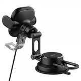 Spigen Autoteline OneTap Pro Dashboard Mount Charger 15W Musta