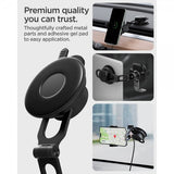 Spigen Autoteline OneTap Pro Dashboard Mount Charger 15W Musta