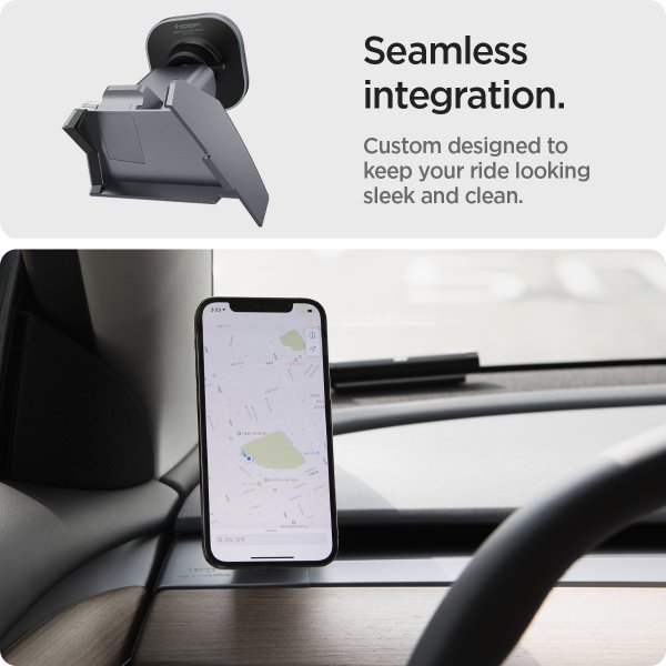 Spigen Tesla MagSafe OneTap -kojelaudan autopidike
