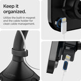 Spigen Autoteline OneTap Magnetic Car Mount Cup Holder, musta