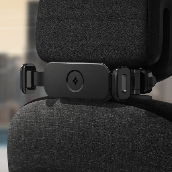 Spigen OneTap Universal -tablettiteline auton niskatukeen, musta