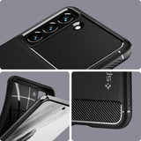 Spigen Samsung Galaxy S21 FE Kuori Rugged Armor Matte Black