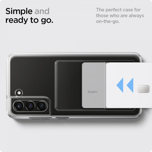 Spigen Samsung Galaxy S21 FE Kuori Crystal Slot Crystal Clear