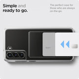 Spigen Samsung Galaxy S21 FE Kuori Crystal Slot Crystal Clear