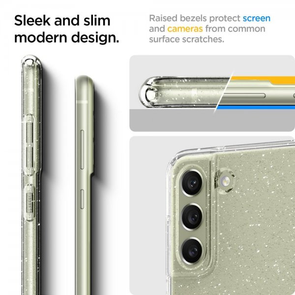 Spigen Samsung Galaxy S21 FE Kuori Liquid Crystal Glitter Crystal Quartz