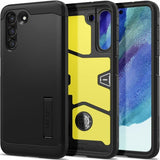 Spigen Samsung Galaxy S21 FE Kuori Tough Armor Musta