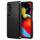 Spigen Samsung Galaxy Z Fold3 -kuori Tough Armor, musta