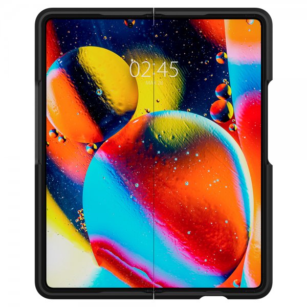 Spigen Samsung Galaxy Z Fold3 -kuori Tough Armor, musta