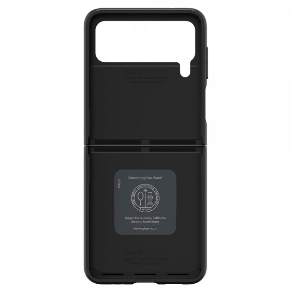 Spigen Samsung Galaxy Z Flip 3 -suojakuori Thin Fit, musta