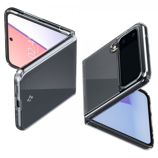 Spigen Samsung Galaxy Z Flip 3 -suojakuori AirSkin Crystal Clear