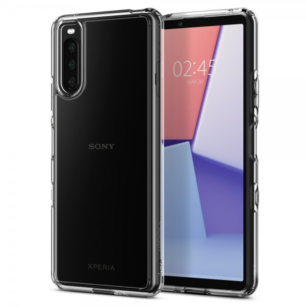 Spigen Sony Xperia 10 III Suojakuori Ultra Hybrid Crystal Clear